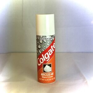 Vintage Colgate Regular Thick Rich Lather Instant Shaving Cream - 2.25 oz